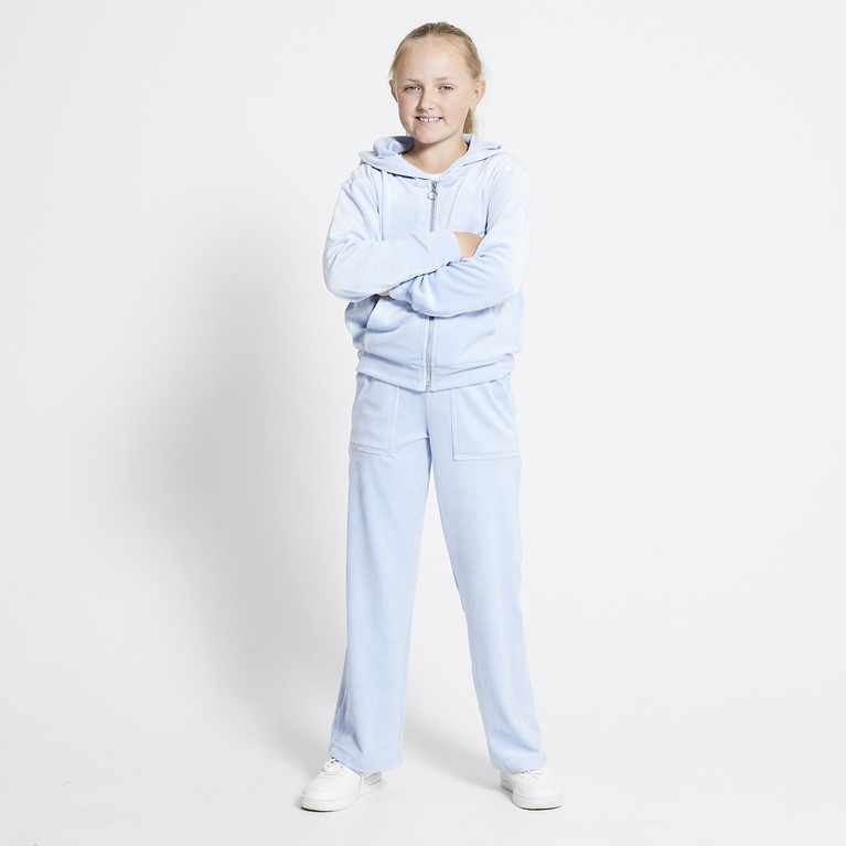 Velours-Kapuzenpullover "Ellie star"